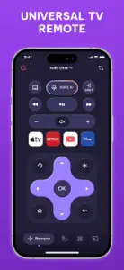 Universal TV Remote Voice AI screenshot #1 for iPhone