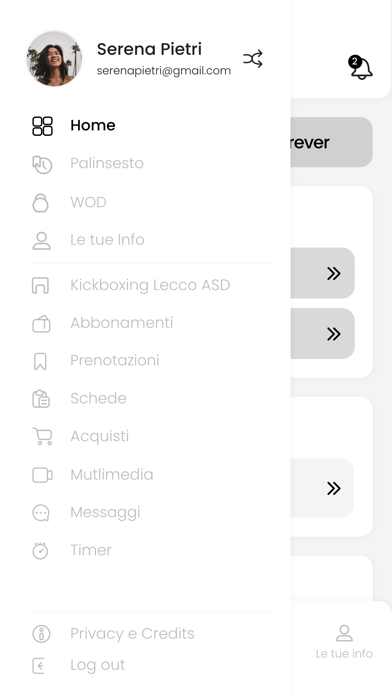Kickboxing Lecco Screenshot