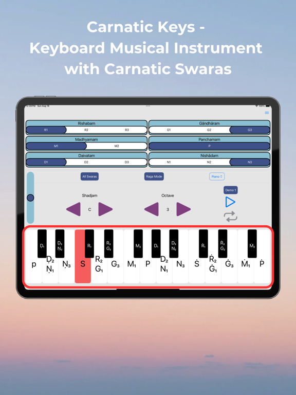 Screenshot #4 pour Carnatic Keys