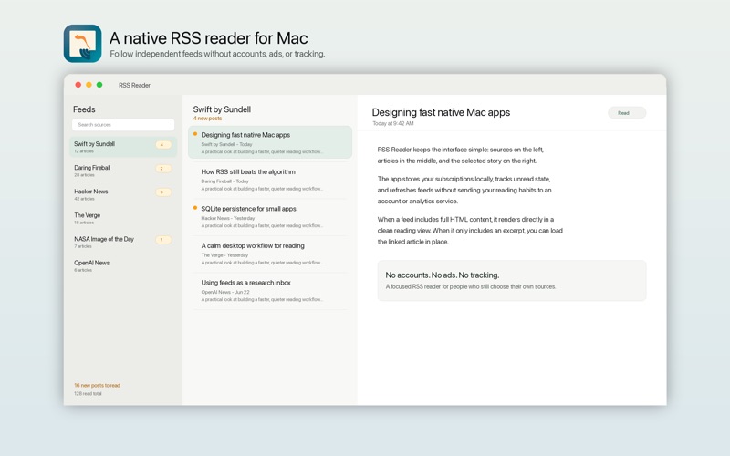 Gotcha RSS Feed screenshot