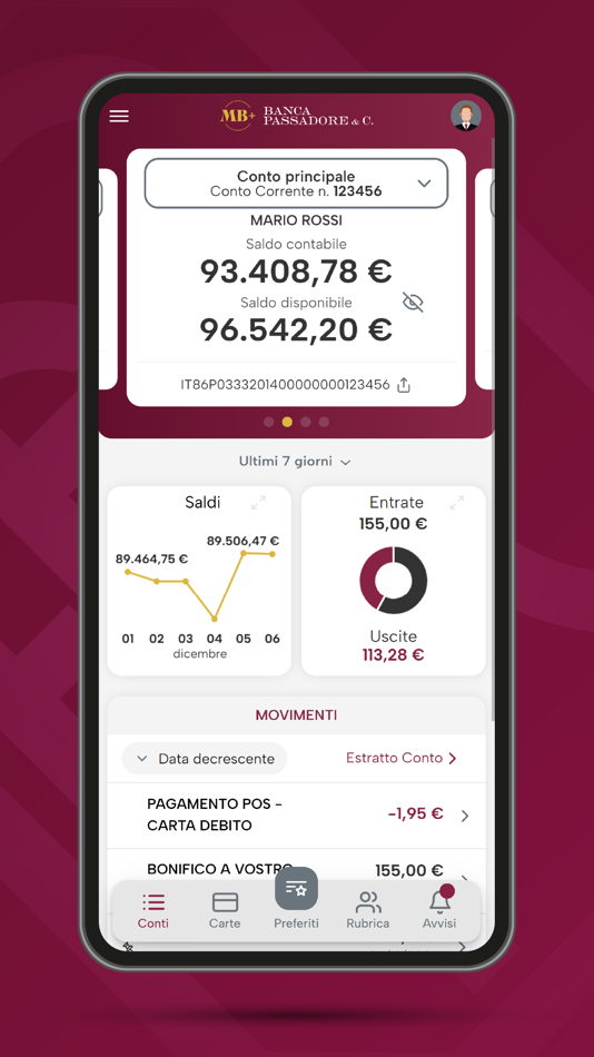 #2. MB+ (iOS) 由: Banca Passadore & C. S.p.A.