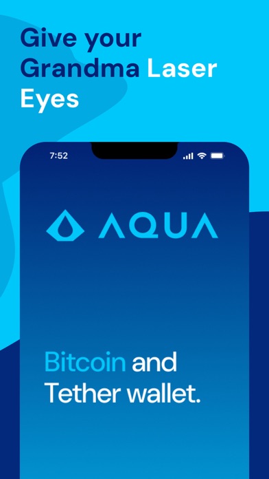 AQUA Wallet Screenshot