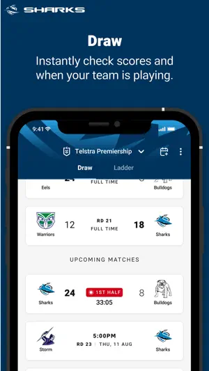Cronulla Sharks screenshot 2