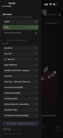 JDS Labs Core DSP Screenshot 2 of 9