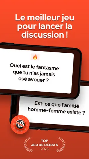 Capture d'écran de Debatium - Soirée Date Couple sur iPhone 1