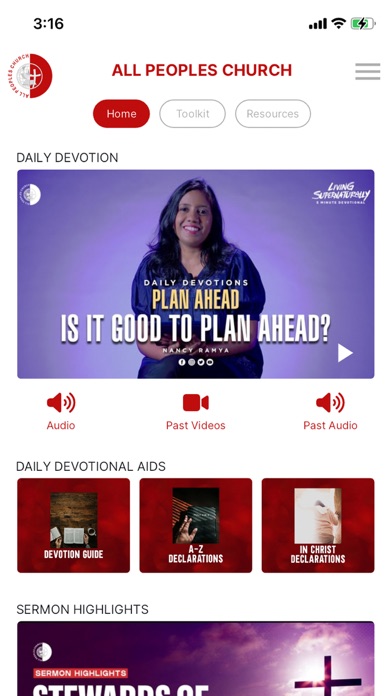 All Peoples Church Bangalore Screenshot