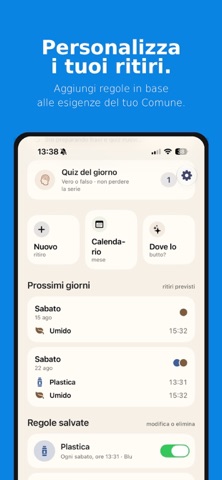 Monnezza iPhone screenshot