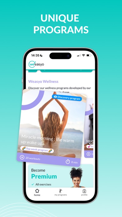 Weasyo: Physical Therapy Plans Screenshot