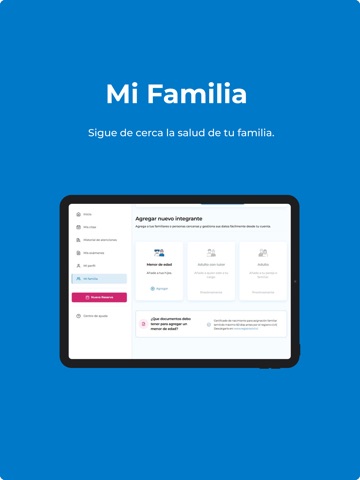 Mi Portal Bupa iPad screenshot