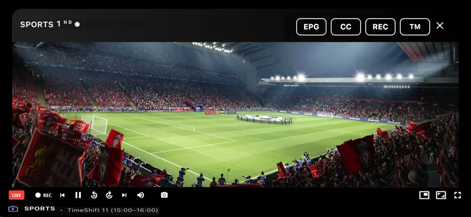 Capture d'écran de IPTV Smart Pro - TV En Direct sur iPhone 2