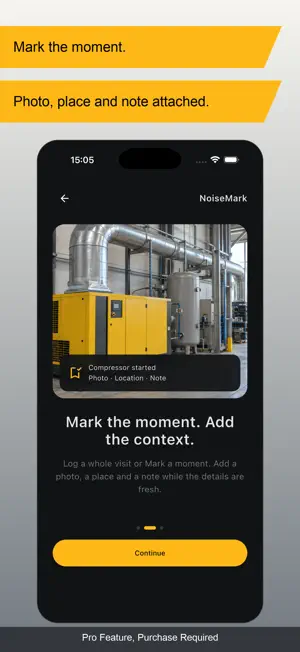 NoiseMark Pro - Decibel Meter screenshot 2