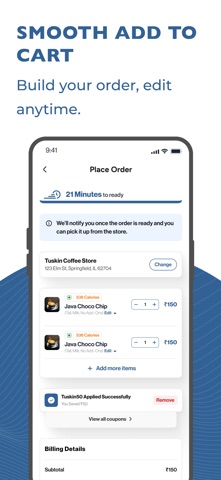 Tuskin Coffee screenshot