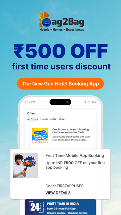 Bag2Bag Hotels, Homes, Resorts Screenshot