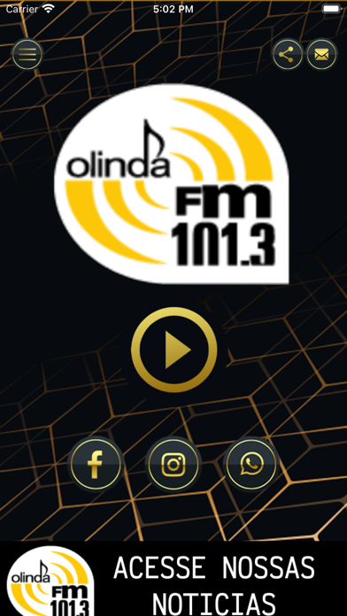 Radio Olinda 101,3 FM Screenshot
