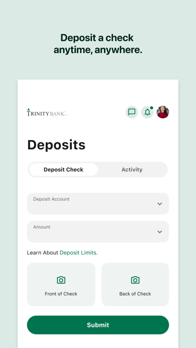 Trinity Bank iPhone screenshot 5 - Finance app
