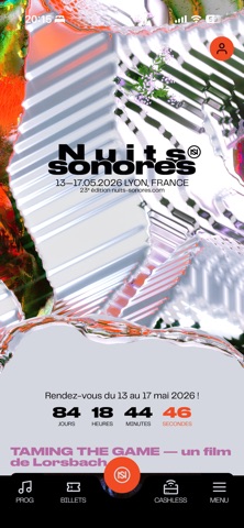 Nuits sonores 2026 screenshot