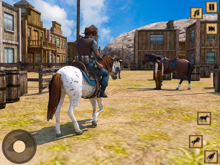 Wild West Cowboy Horse Games