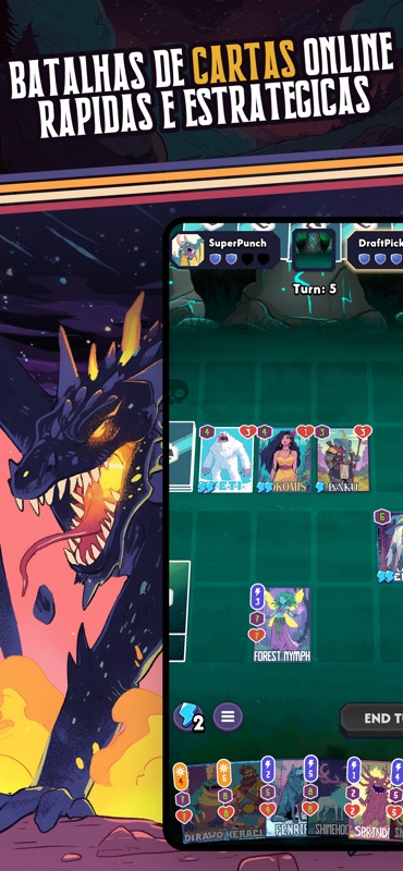 Mystic Realms: TCG Batalha screenshot 2