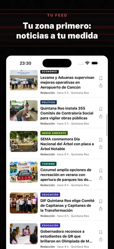 Quinta Fuerza: Noticias screenshot 4 of 6