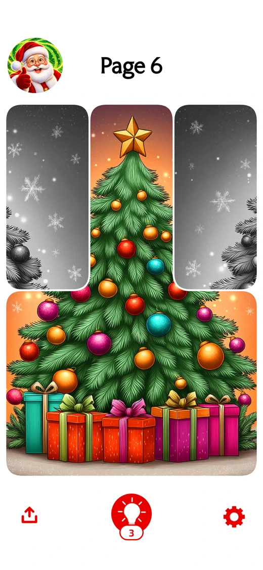 Christmas Puzzle - Paint Art screenshot 5