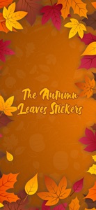 The Autumn Leaves Stickers screenshot #1 for iPhone