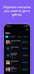 My Gift Tracker screenshot