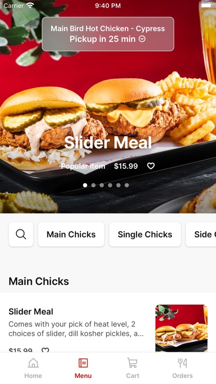 Main Bird Hot Chicken