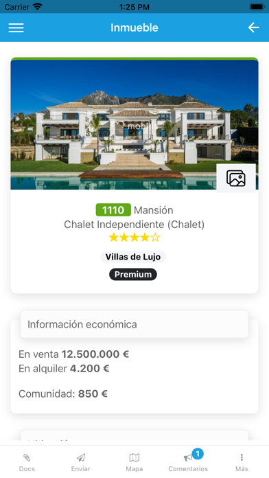 Mobilia App Screenshot