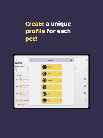 Aumigo - Pet Care & Routine iPad screenshot