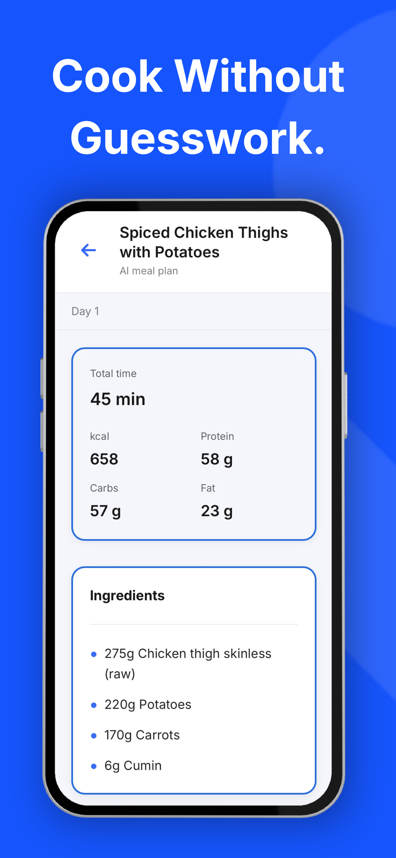 Milo – AI Meal & Workout Plans