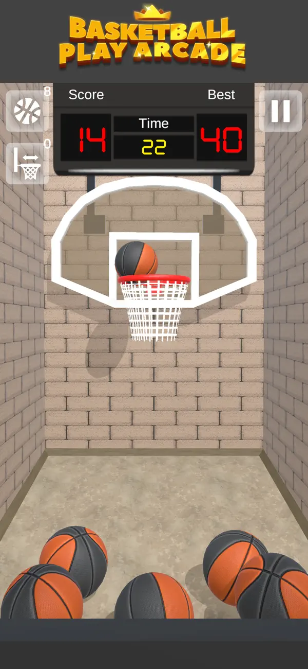 Screenshot #2 pour Basketball Play Arcade