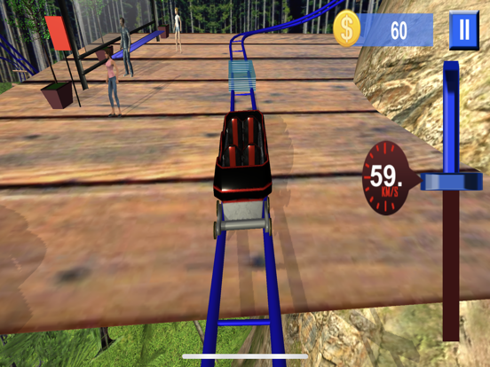 Screenshot #6 pour Roller Coaster Fun In Winter