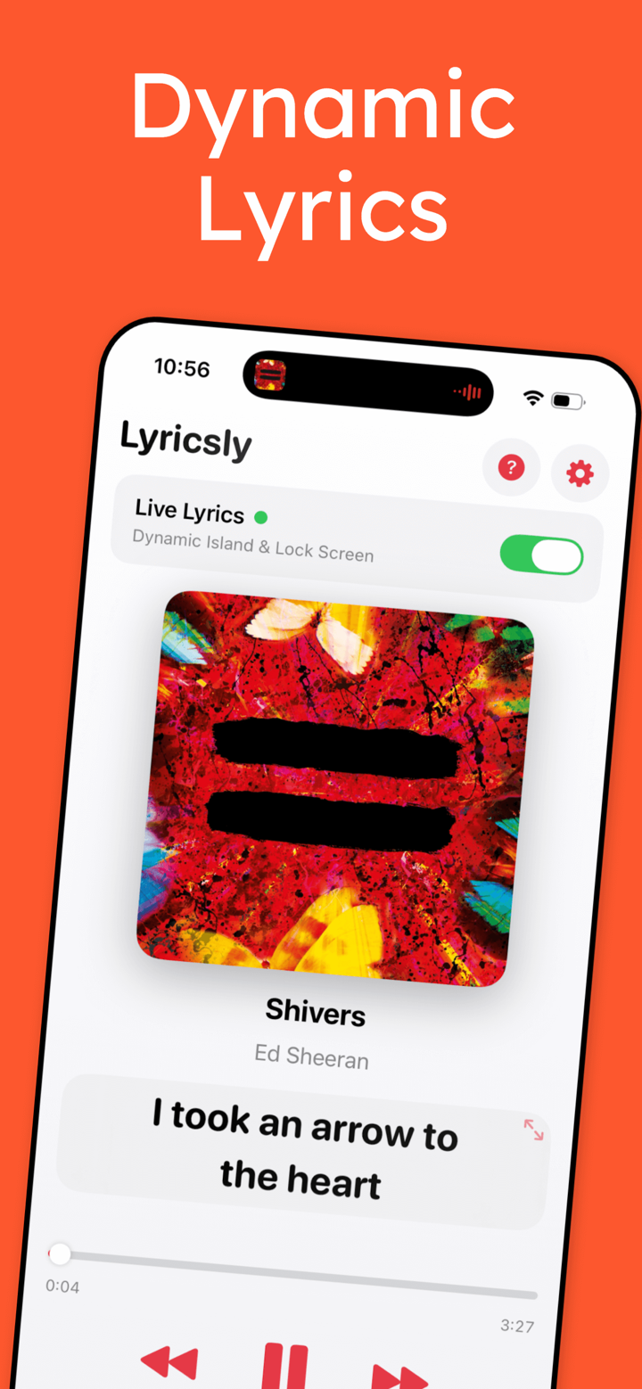 Dynamic Lyrics Widget screenshot 3
