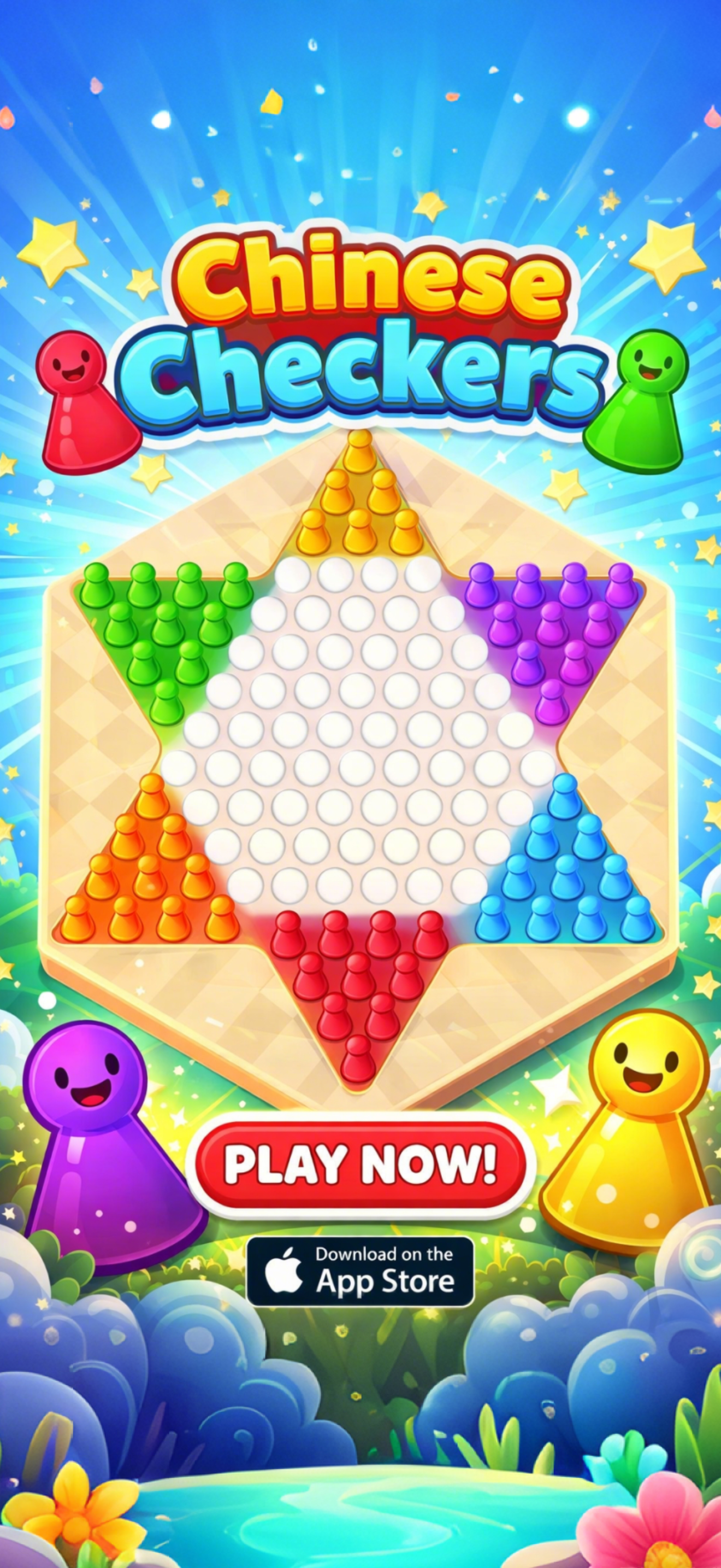 Chinese Checkers - Jump Game