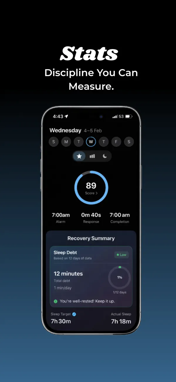 #6. UNNAP: Loud Alarm, Track Sleep (iOS) 由: UNNAP Ltd