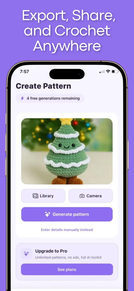Crochet AI Identifier Patterns - App de Referencia | MWM