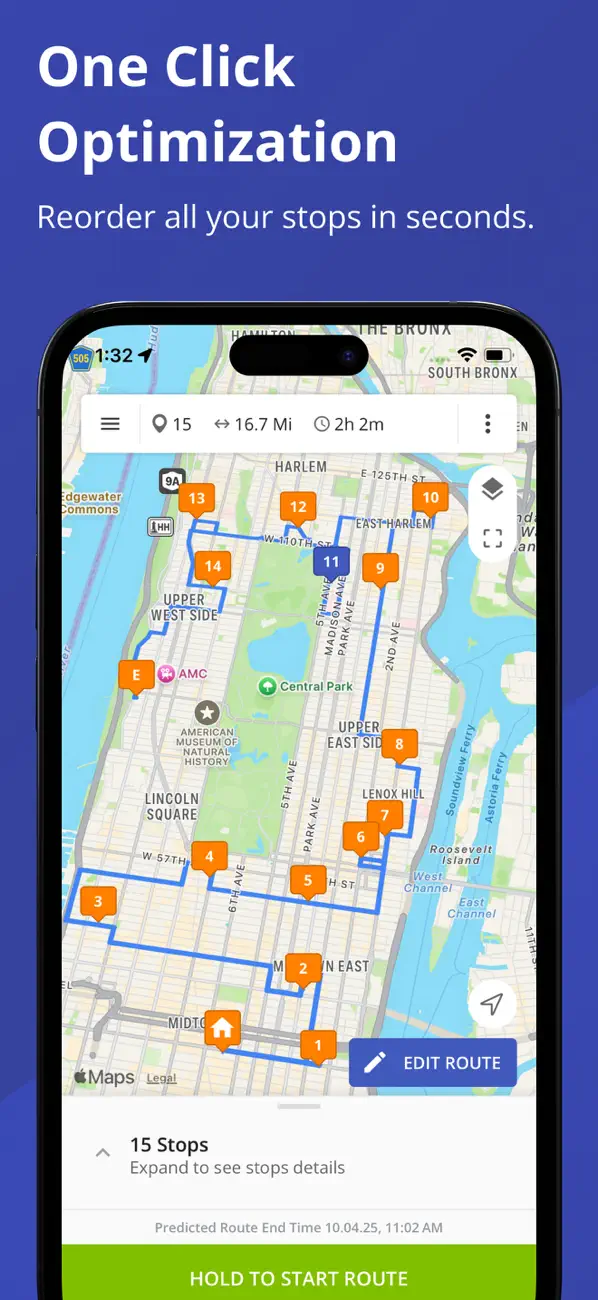 Screenshot #3 pour Route4Me Route Planner