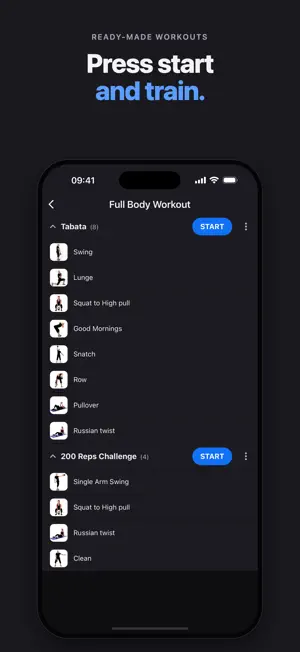 Stark Kettlebell screenshot 4