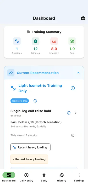 Tendon Tracker screenshot 3 of 10