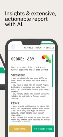 Credit Score Check & Report AI iPhone screenshot