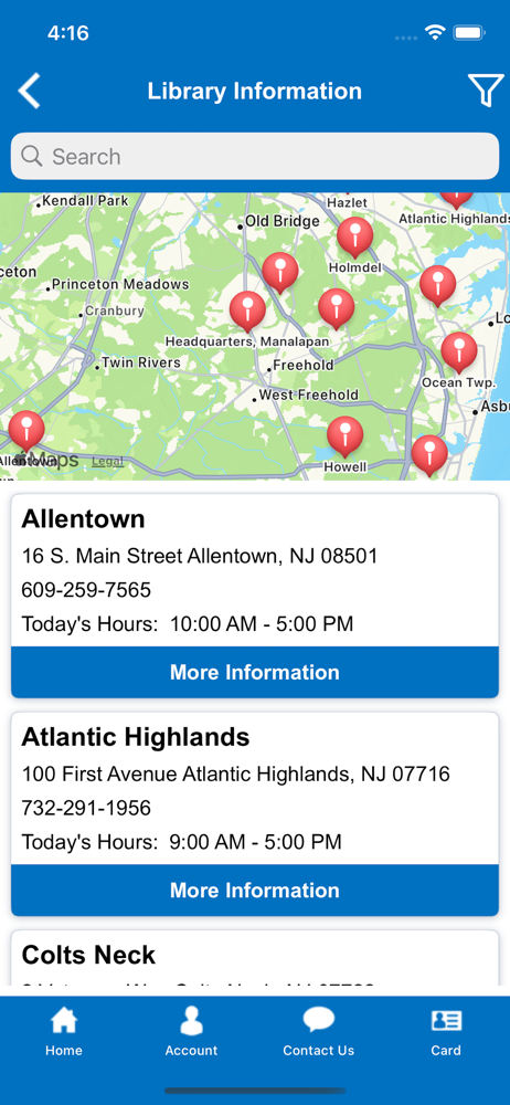 Monmouth County Library Mobile screenshot 5