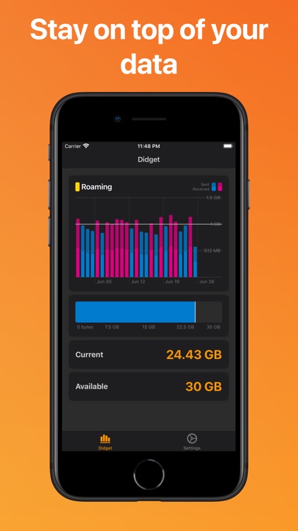 Didget: Data Usage Widget screenshot-5