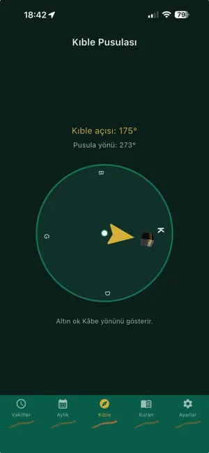 Ezan Vakti - Namaz ve Kıble screenshot 1
