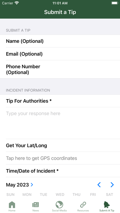 Adams Co Sheriff’s Office WA Screenshot