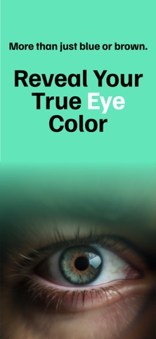 Eye Color Identifier AI Scan iPhone screenshot