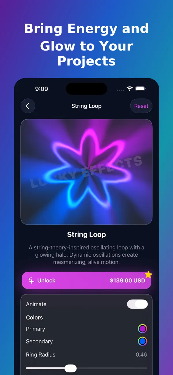 #5. Lucky Effects (iOS) Podle: Pouya Khansaryan