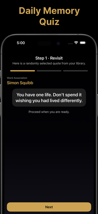 MyQuotes. Screenshot 2 of 8