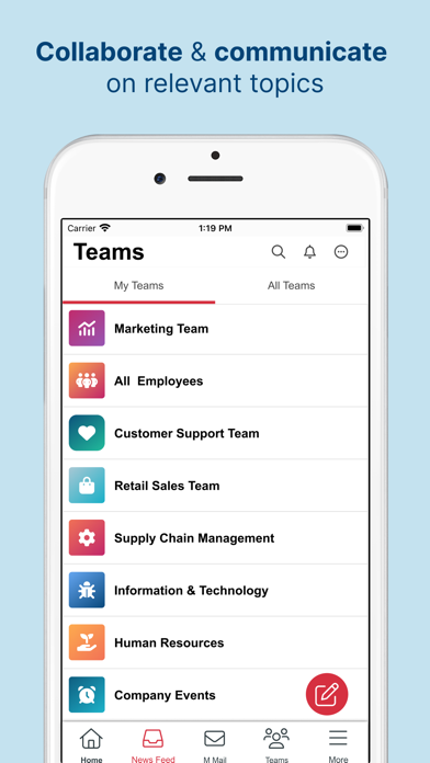 MangoApps Screenshot