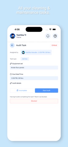 Gym Care App screenshot