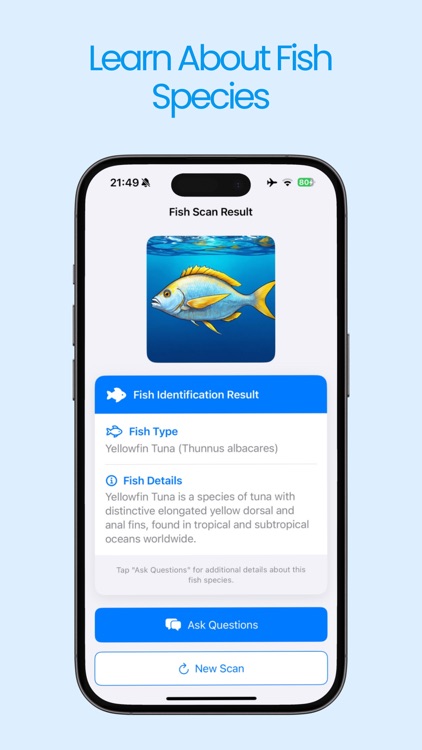 Fish Identifier AI: Scanner